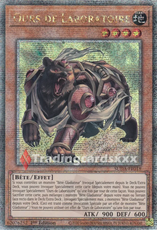 Yu-Gi-Oh! Ours de Laboratoire carte française