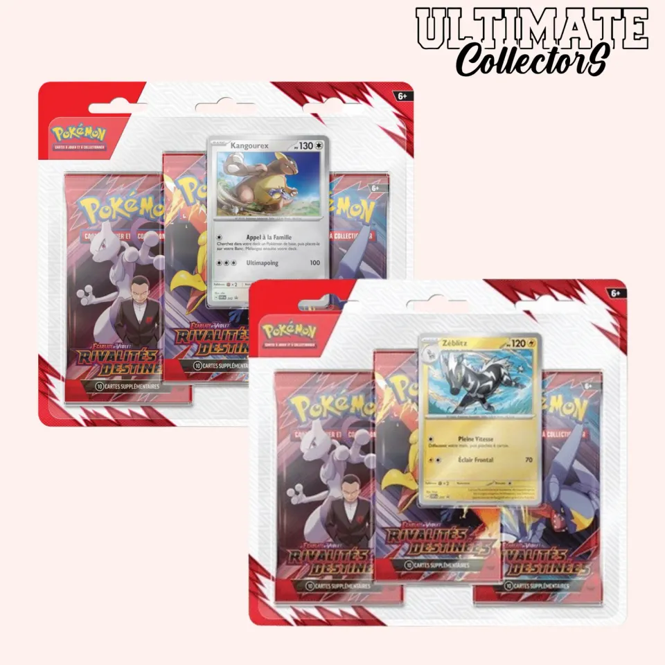Hikaru Distribution Rivalités Destinées EV10 tripack français 3 boosters