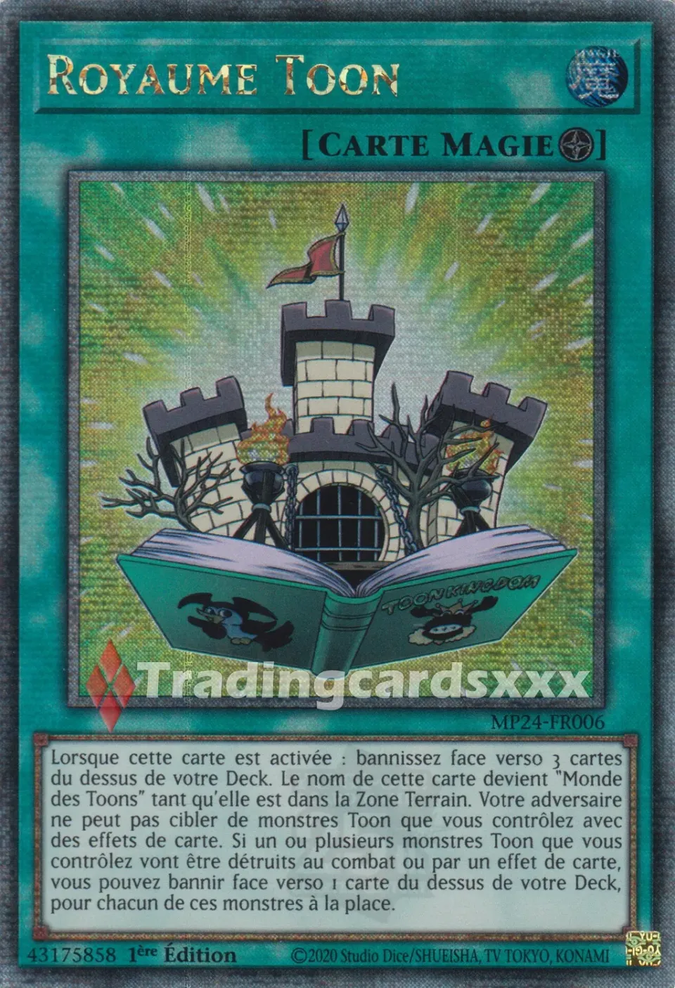 Yu-Gi-Oh! Miroirs du Duel Royaume Toon MP24-FR006 carte QCSE