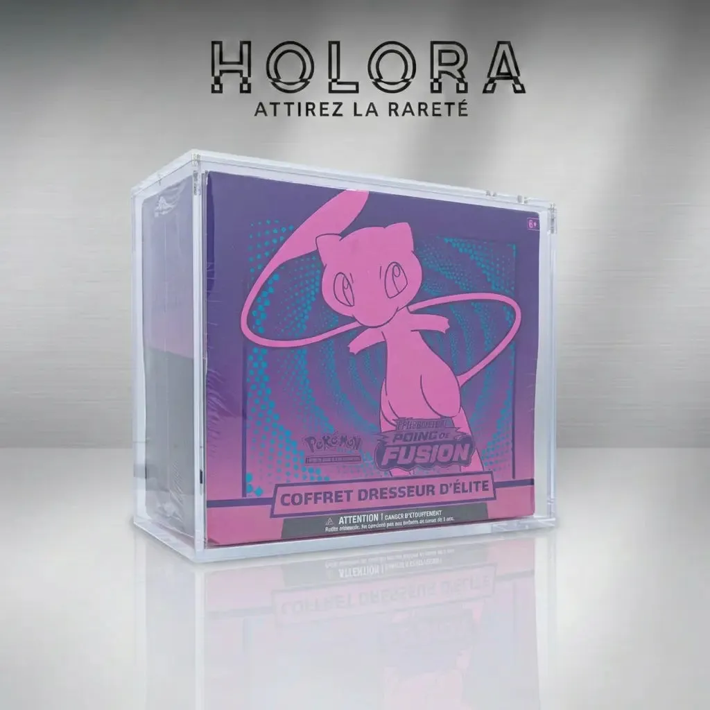 HoLora Protection Acrylique ETB Elite Trainer Box UV