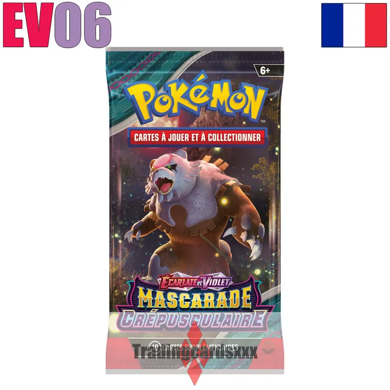 Pokémon EV06 Mascarade Crépusculaire display 36 boosters français