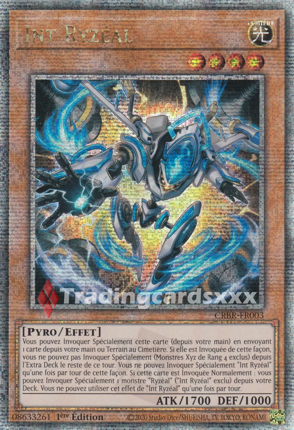 Yu-Gi-Oh! Int Ryzéal carte à l'unité