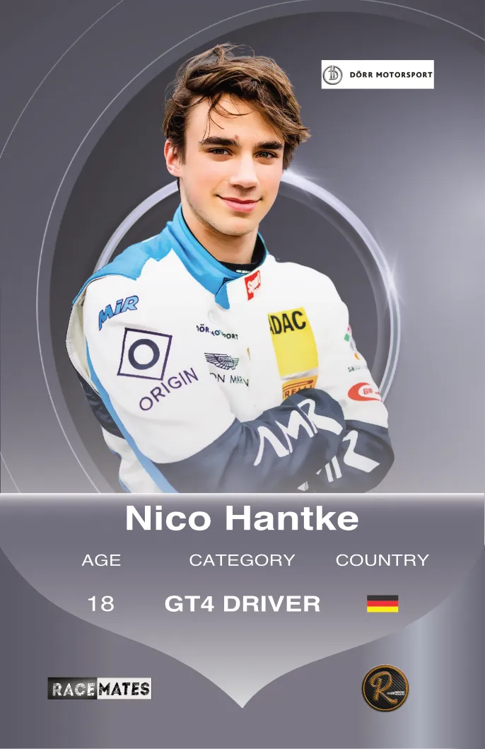 RACEMATES Nico Hantke carte à collectionner