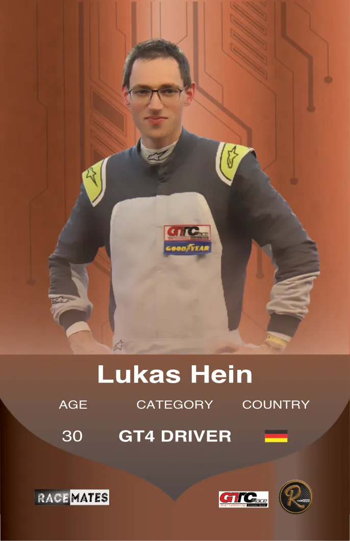 RACEMATES Lukas Hein carte à collectionner NFT