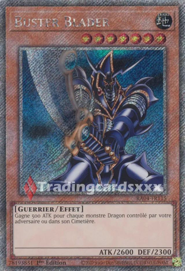 Yu-Gi-Oh! Buster Blader carte à l’unité RA04-FR115