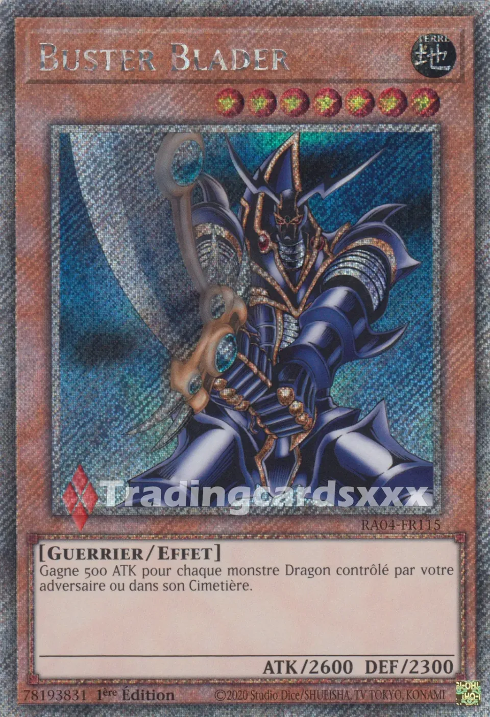 Yu-Gi-Oh! Buster Blader carte à l’unité RA04-FR115