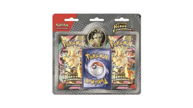 Pokémon Méga-Évolution Héros Transcendants duo pack 2 boosters