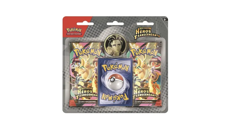 Pokémon Méga-Évolution Héros Transcendants duo pack 2 boosters