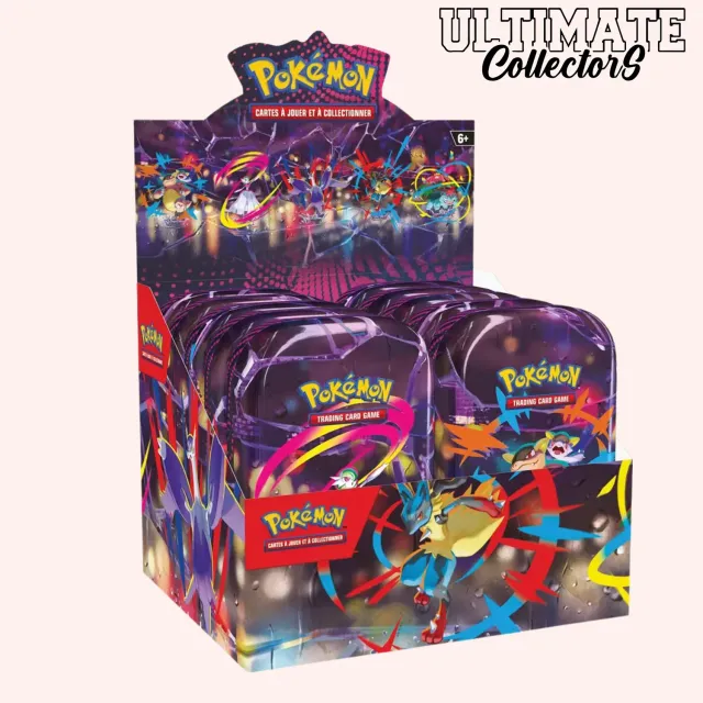 Pokémon Méga-Évolution ME1 display 10 mini tins française