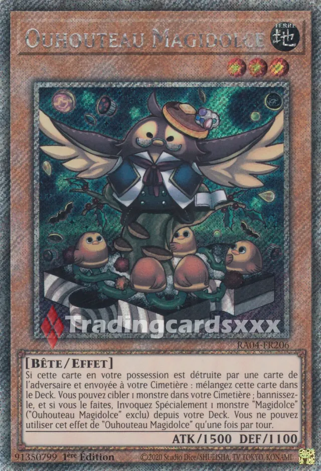 Yu-Gi-Oh! Ouhouteau Magidolce RA04-FR206 Carte Française