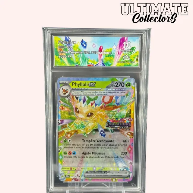 Pokémon Évolutions Prismatiques Phyllali ex 006/131 carte française