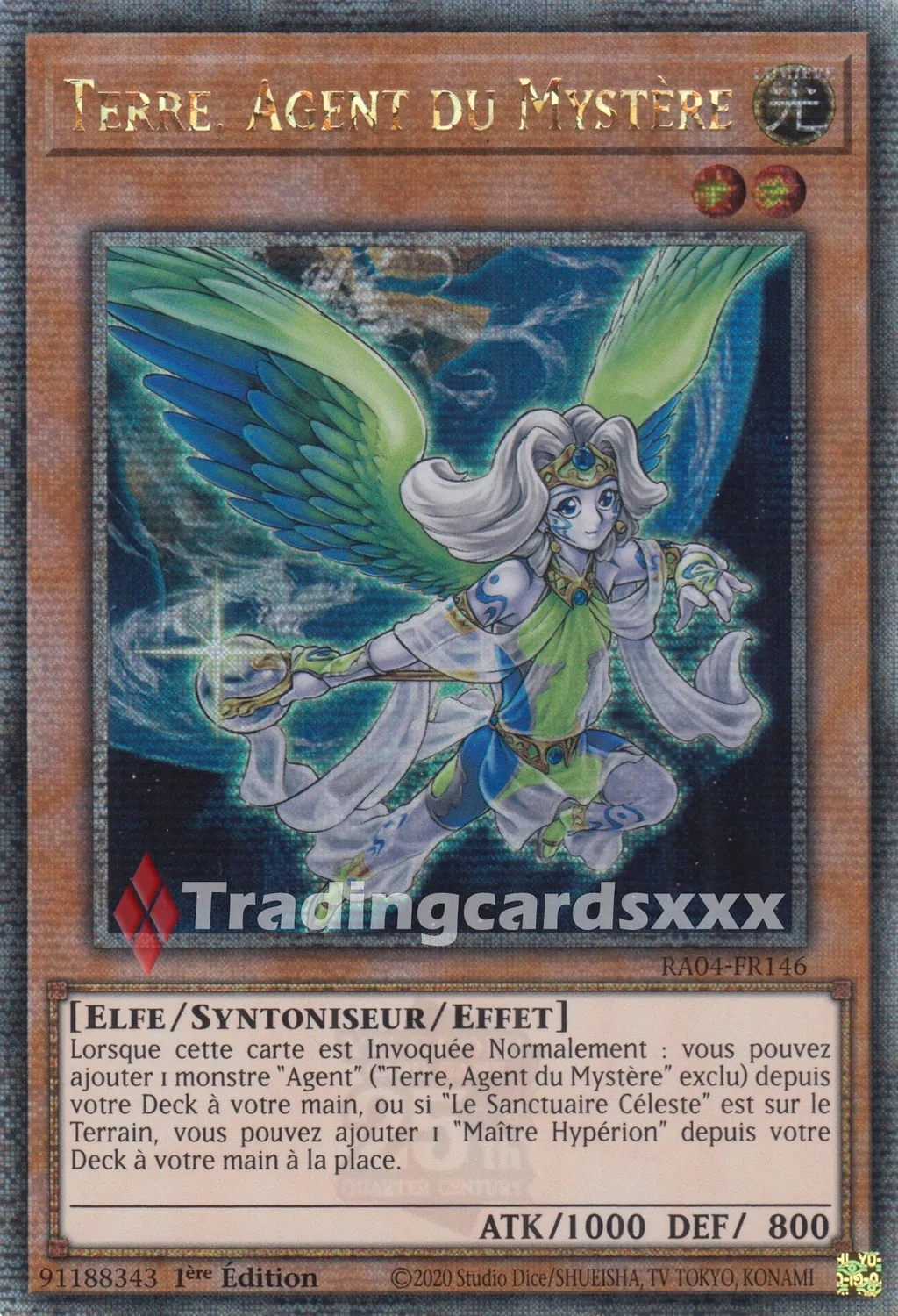 Yu-Gi-Oh! Terre Agent du Mystère RA04-FR146 carte