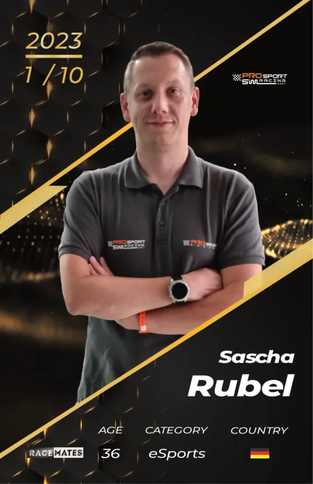 RACEMATES Sascha Rubel carte à collectionner