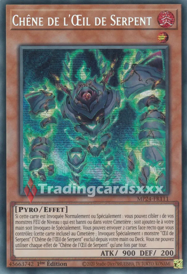 Yu-Gi-Oh! Chêne Œil de Serpent MP24-FR111 carte PSE