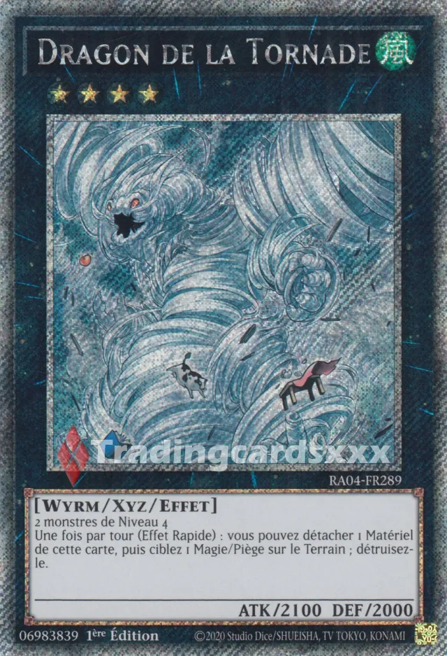 Yu-Gi-Oh! Dragon de la Tornade carte à l'unité