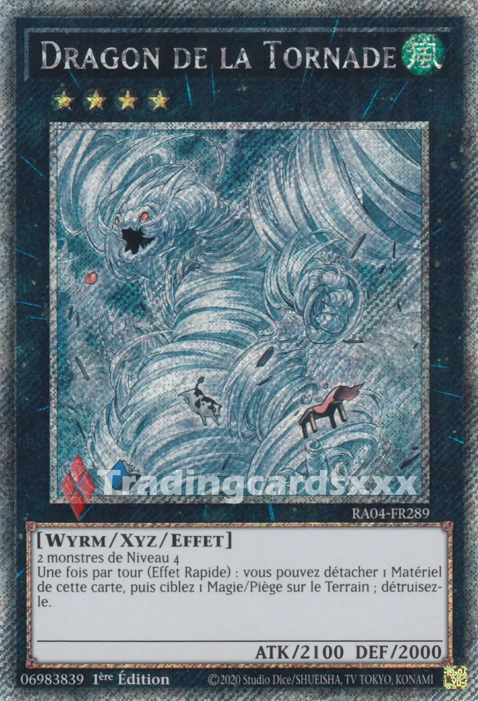 Yu-Gi-Oh! Dragon de la Tornade carte à l'unité