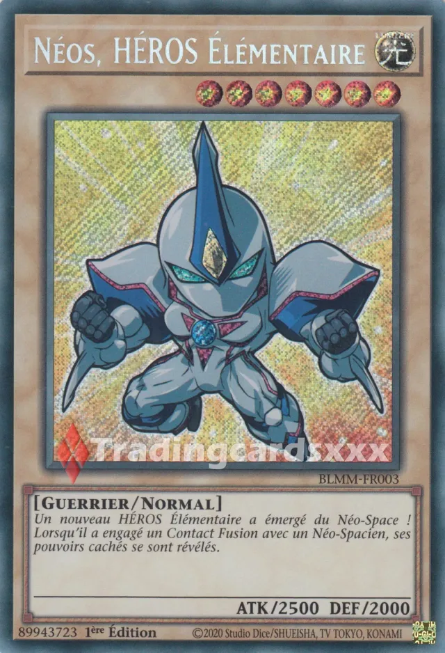 Yu-Gi-Oh! Néos, HÉROS Élémentaire carte à l’unité BLMM-FR003