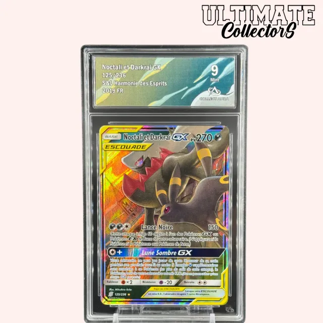 Noctali et Darkrai GX 125/236 carte française