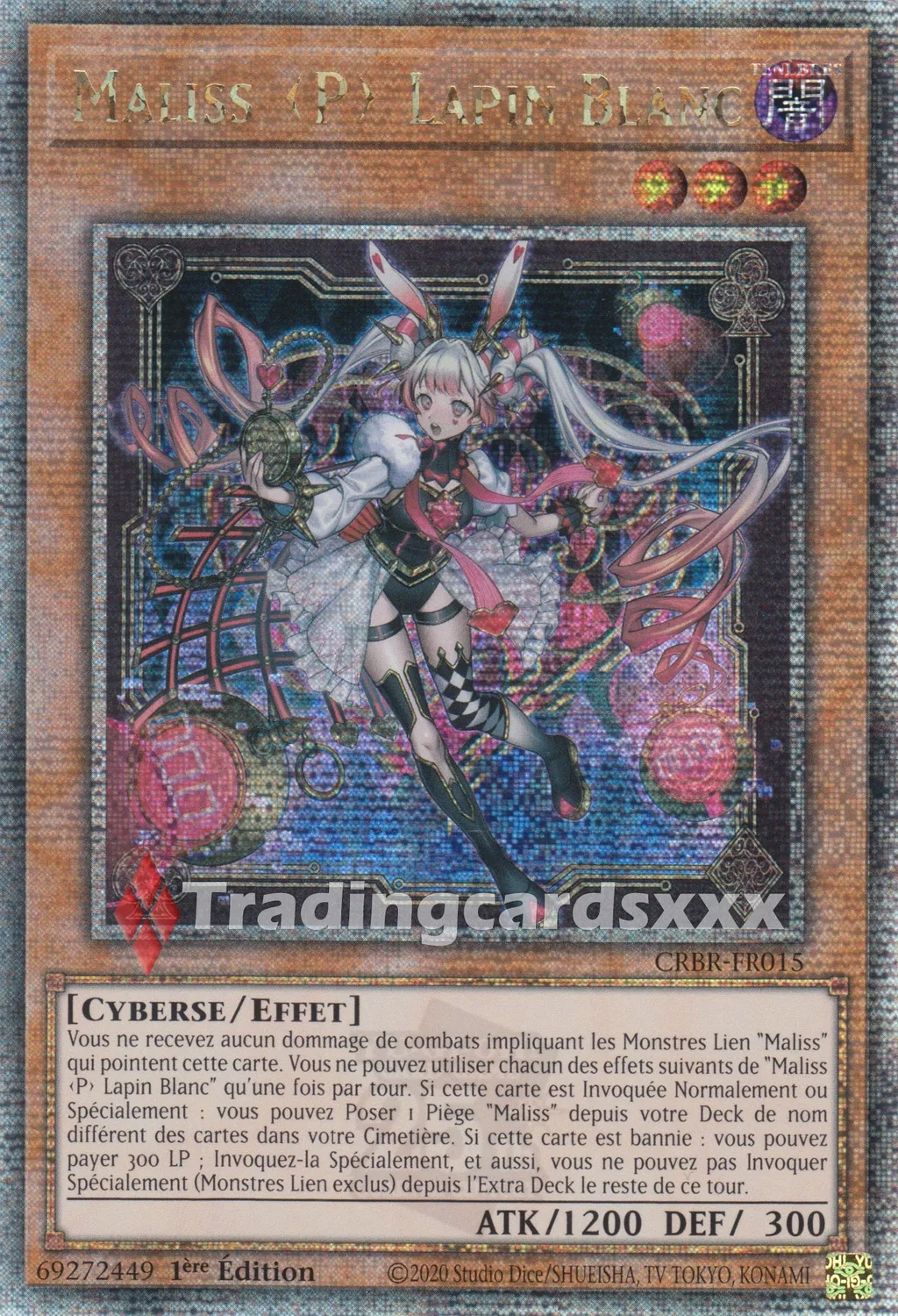 Yu-Gi-Oh! Maliss P Lapin Blanc carte