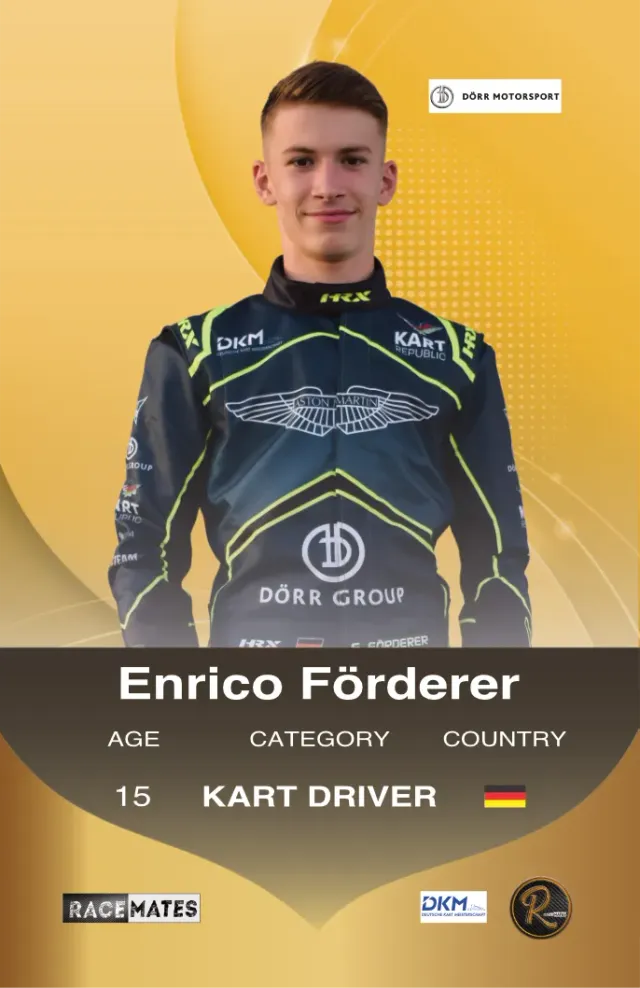 RACEMATES Enrico Förderer carte de collection