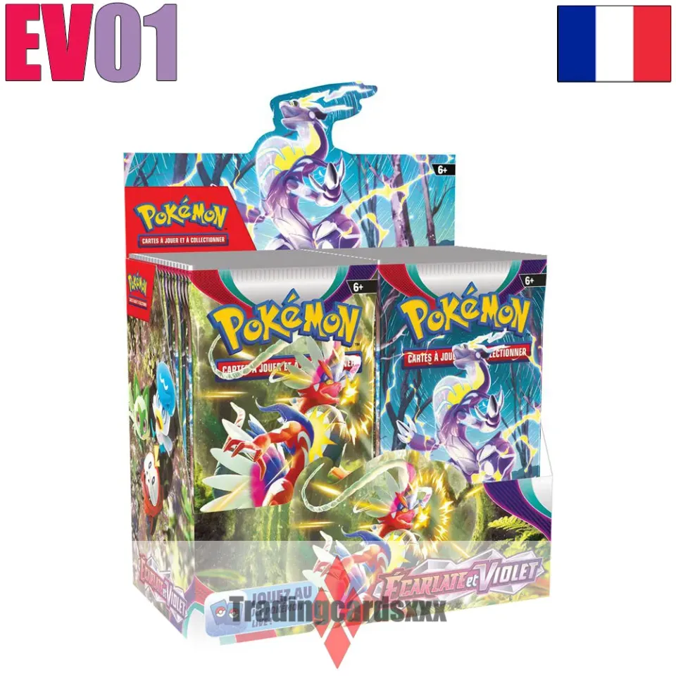 Pokémon Écarlate et Violet EV01 display 36 boosters français