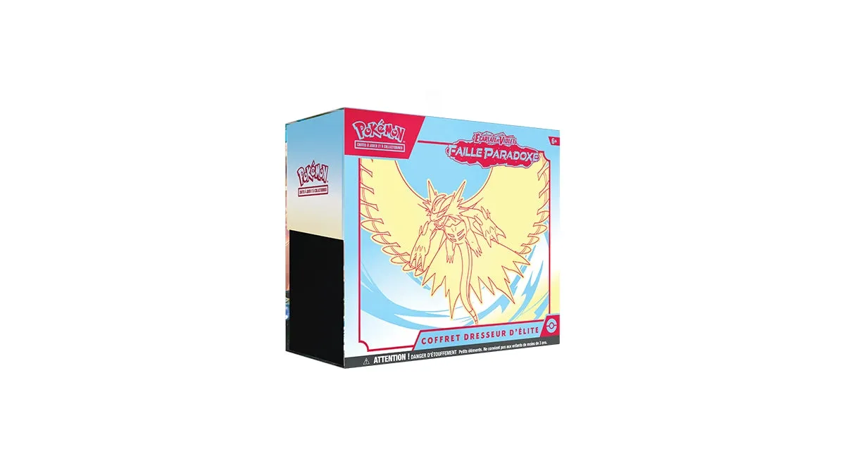 Pokémon Faille Paradoxe coffret dresseur d’élite 9 boosters
