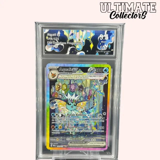 Aquali ex ALT 149/131 carte Pokémon Évolutions Prismatiques française