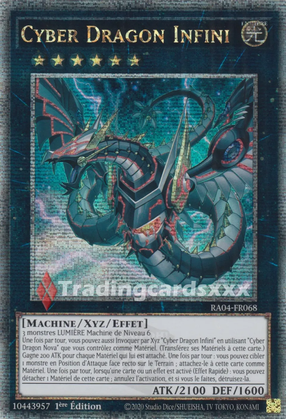 Yu-Gi-Oh! Cyber Dragon Infini - V.2 carte QCSE française