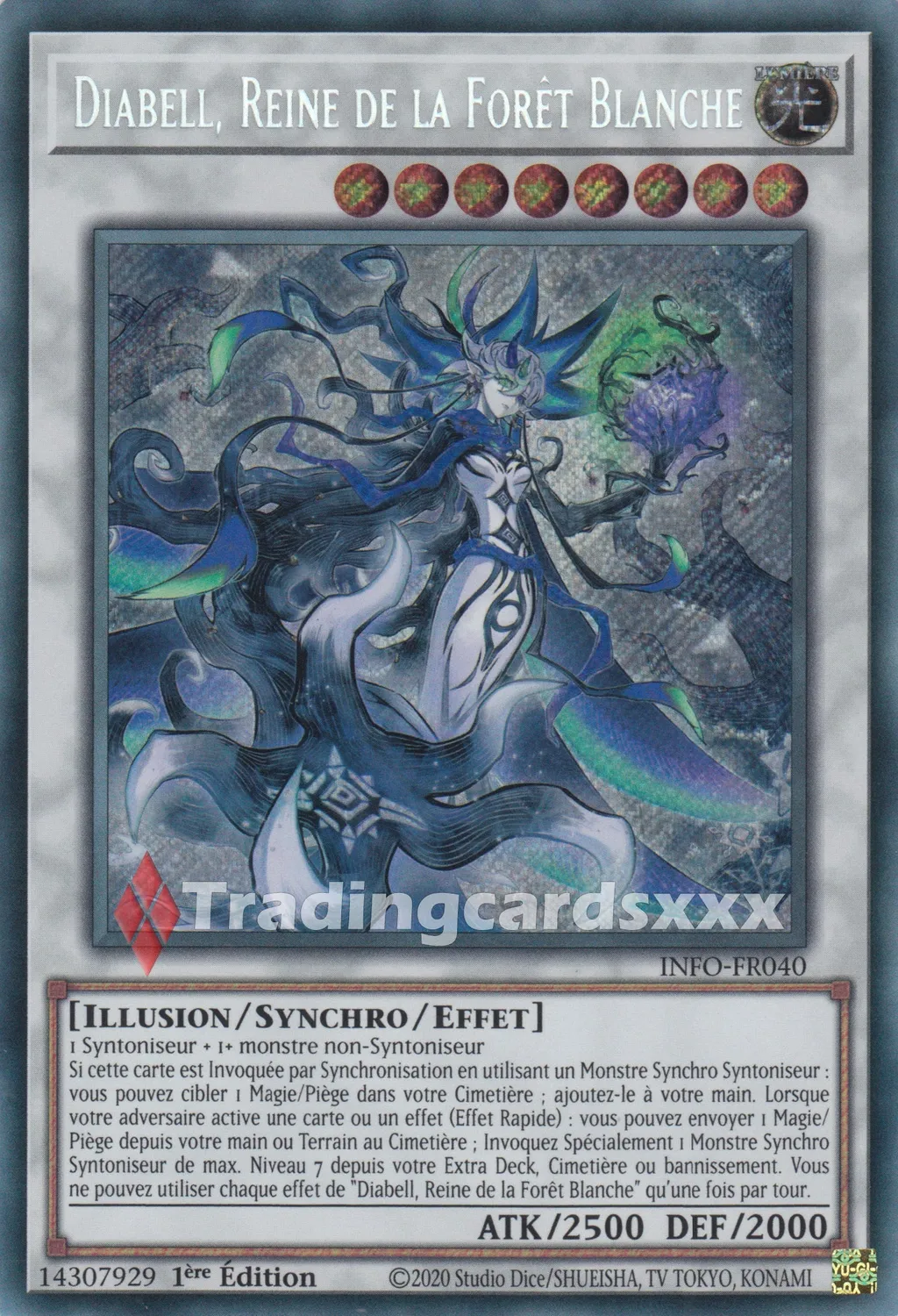 Yu-Gi-Oh! Diabell Reine de la Forêt Blanche carte à l'unité