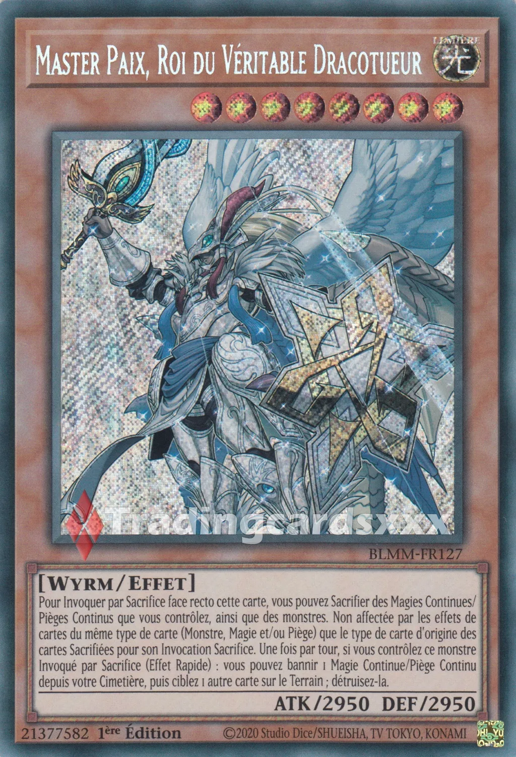 Yu-Gi-Oh! Master Paix Roi Dracotueur carte à l’unité
