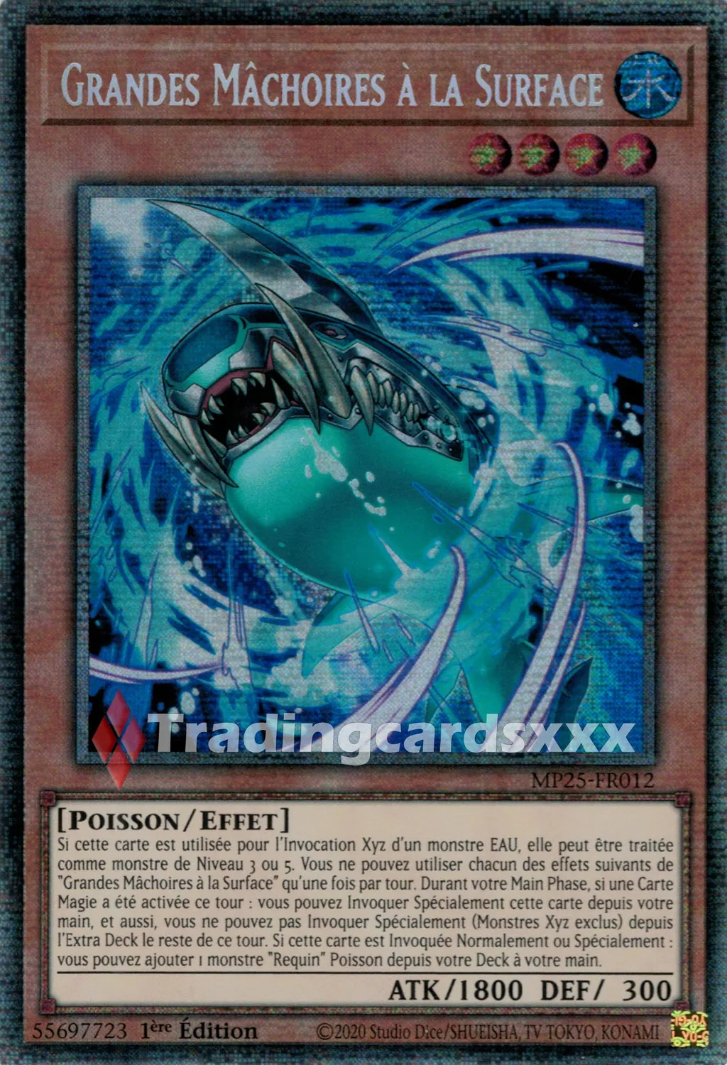 Yu-Gi-Oh! Grandes Mâchoires à la Surface carte