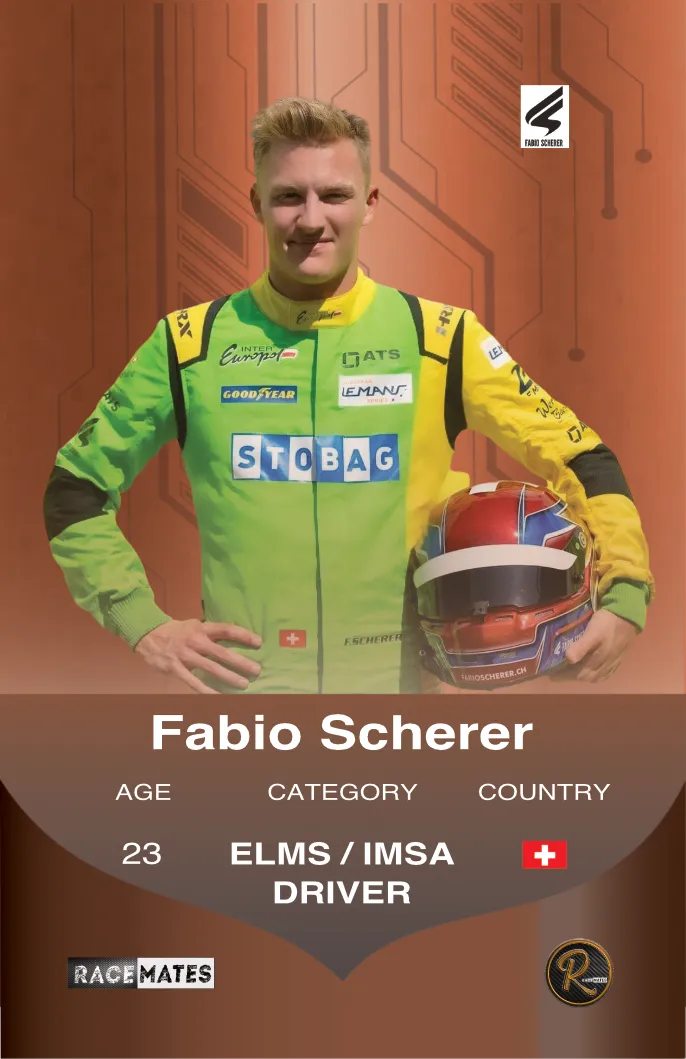 RACEMATES Fabio Scherer carte à collectionner