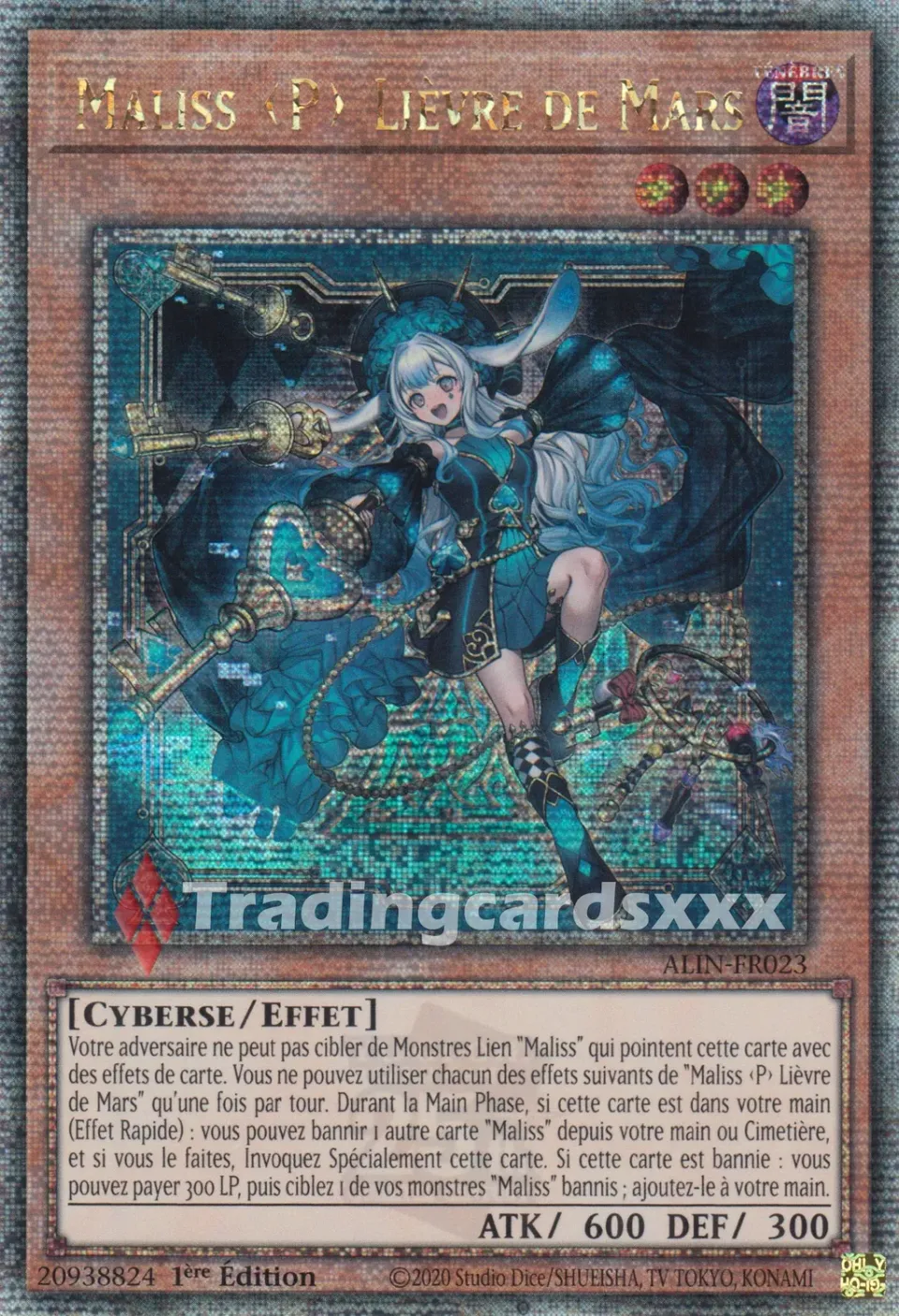 Yu-Gi-Oh! Intuition d'Alliance Lièvre de Mars ALIN-FR023 carte