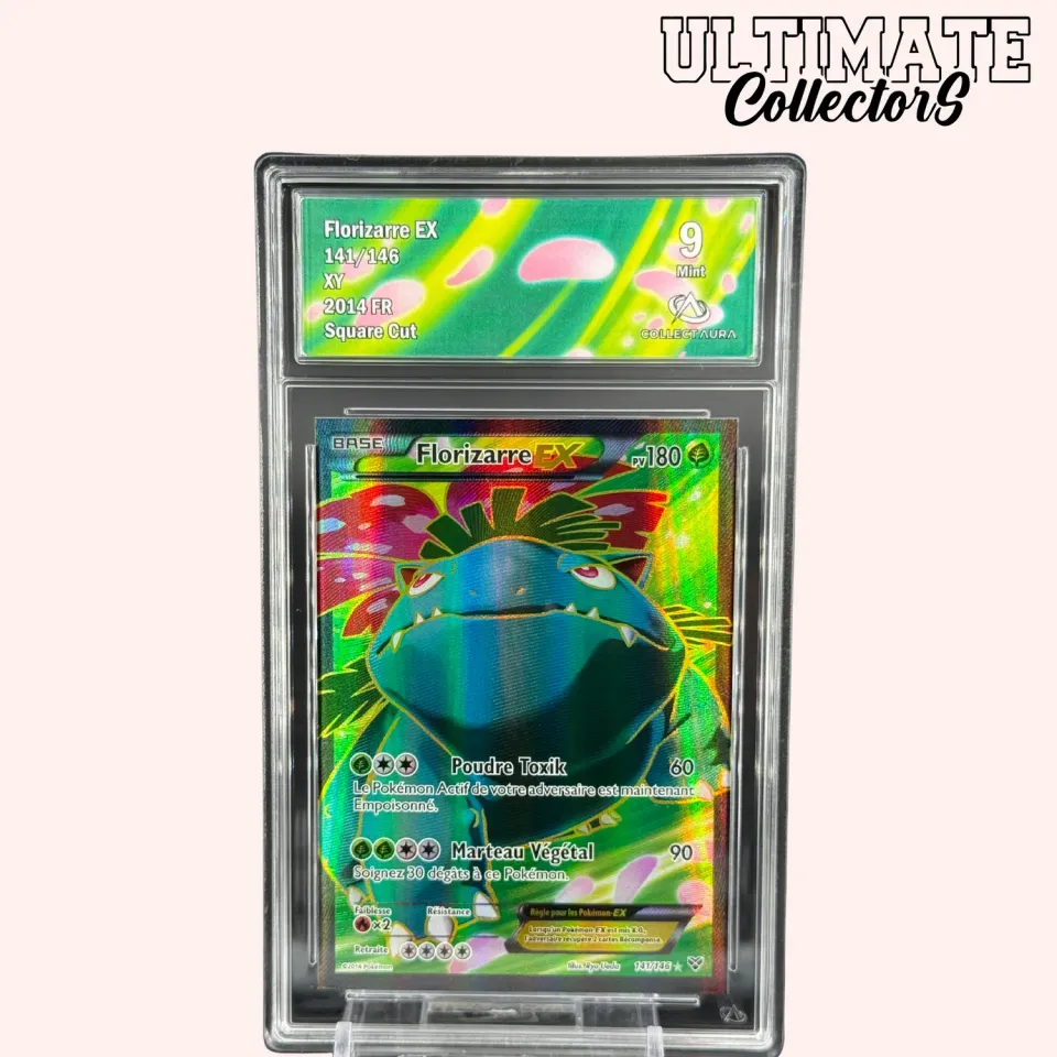 Pokémon XY Florizarre ex 141/146 carte Square Cut française