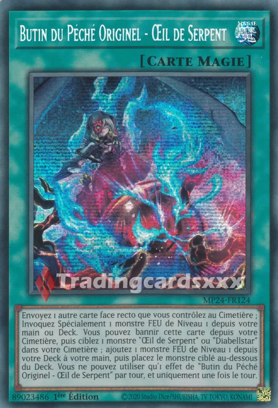 Yu-Gi-Oh! Butin du Péché Originel MP24-FR124 carte Prismatique