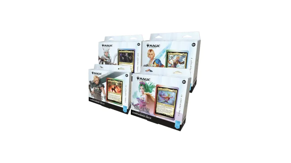 Magic Final Fantasy Decks Commander Collector Bundle 4 Decks Anglais
