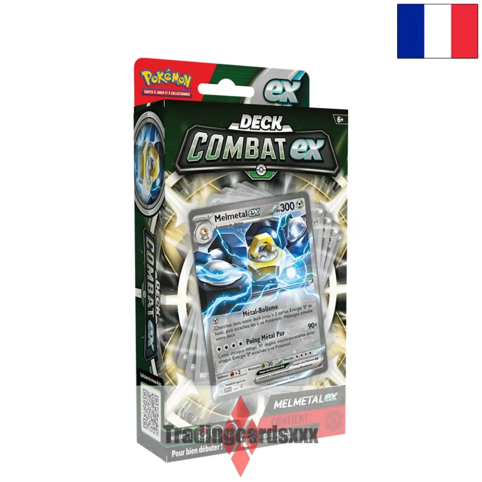 Pokémon Deck Combat ex Melmetal ex deck de 60 cartes