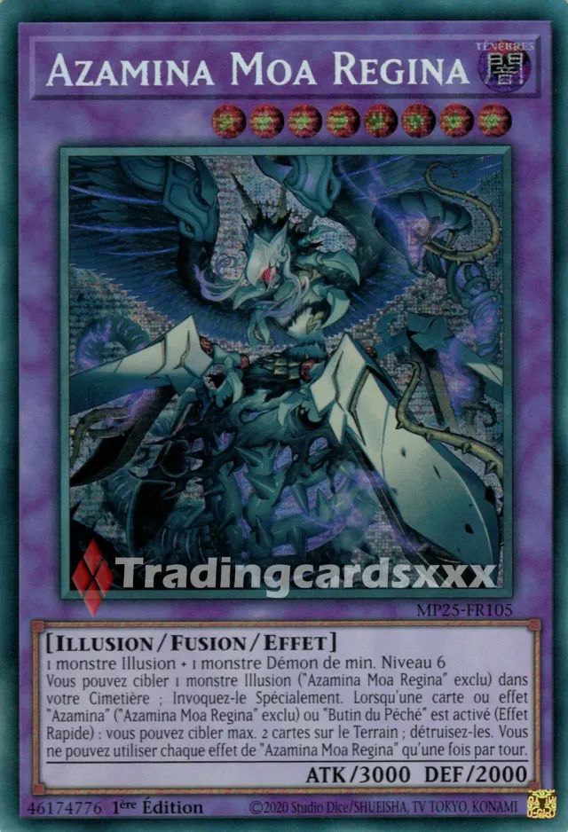 Yu-Gi-Oh! Azamina Moa Regina carte à l’unité