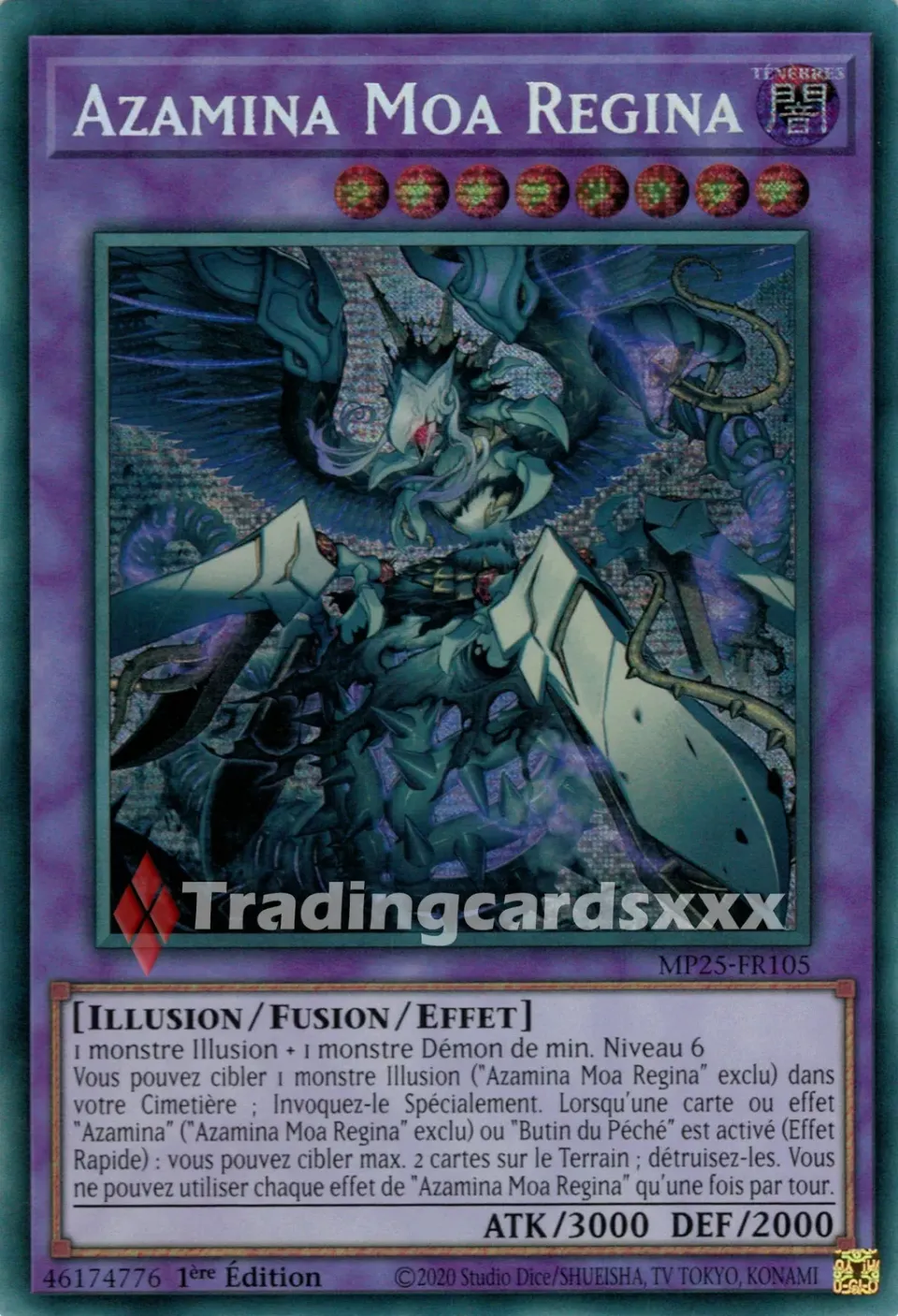 Yu-Gi-Oh! Azamina Moa Regina carte à l’unité