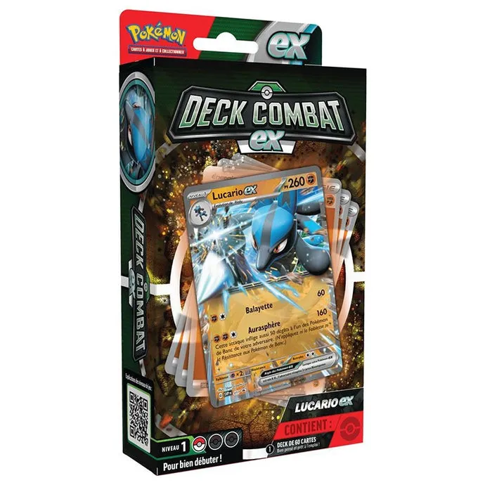 Pokémon Deck Combat ex Lucario ex Deck 60 cartes français