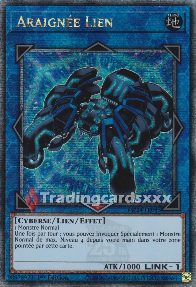 Yu-Gi-Oh! MP24 Araignée Lien carte QCSE française