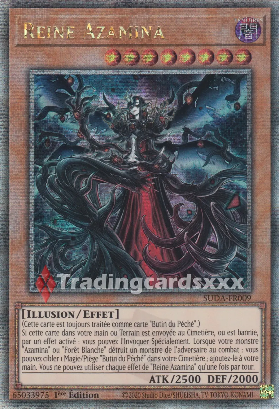Yu-Gi-Oh! Reine Azamina SUDA-FR009 Carte à l'unité