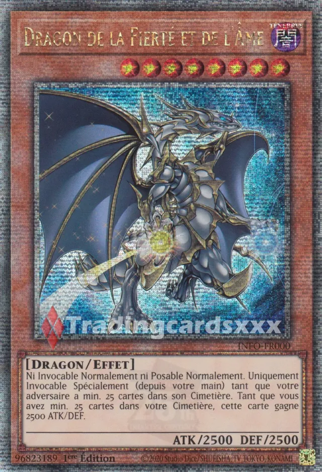Yu-Gi-Oh! Dragon de la Fierté et de l'Âme INFO-FR000 carte QCSE