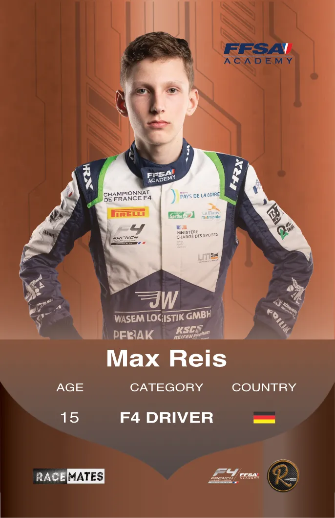 Racemates Max Reis carte collection F4