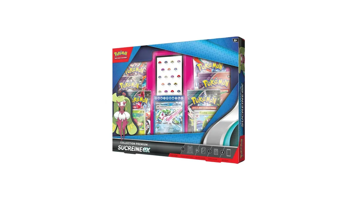 Pokémon coffret Sucreine Noël boosters et cartes promo
