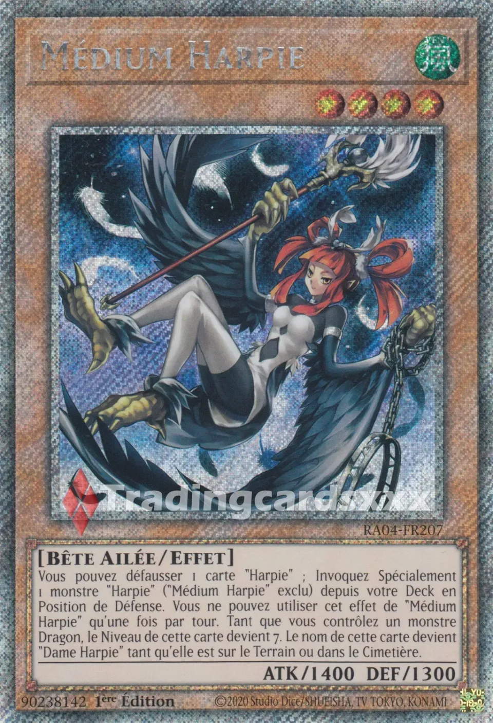 Yu-Gi-Oh! Médium Harpie carte RA04-FR207