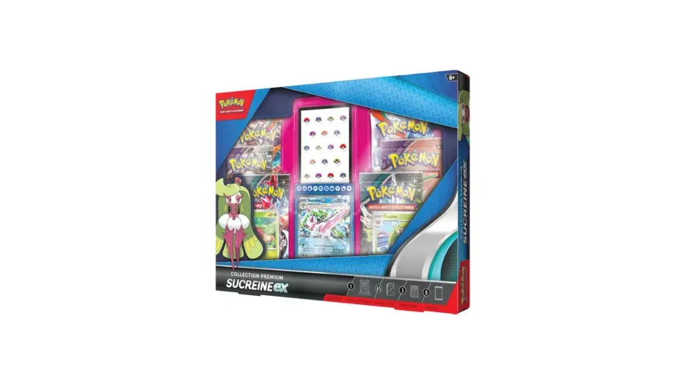 Pokémon coffret Sucreine Noël boosters et cartes promo