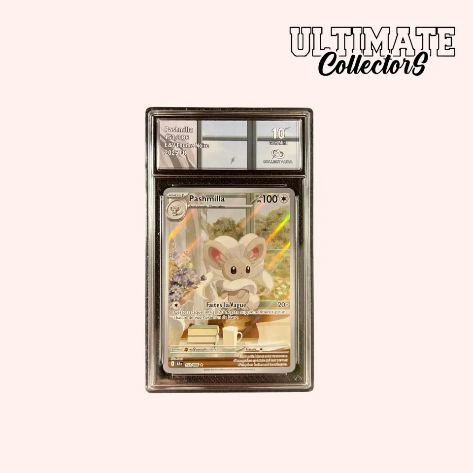 Pokémon Foudre Noire Pashmilla 153/086 carte française