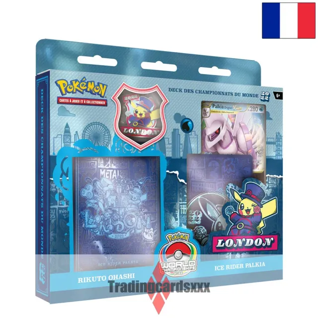 Pokémon Deck des Championnats du Monde 2022 Ice Rider Palkia deck français