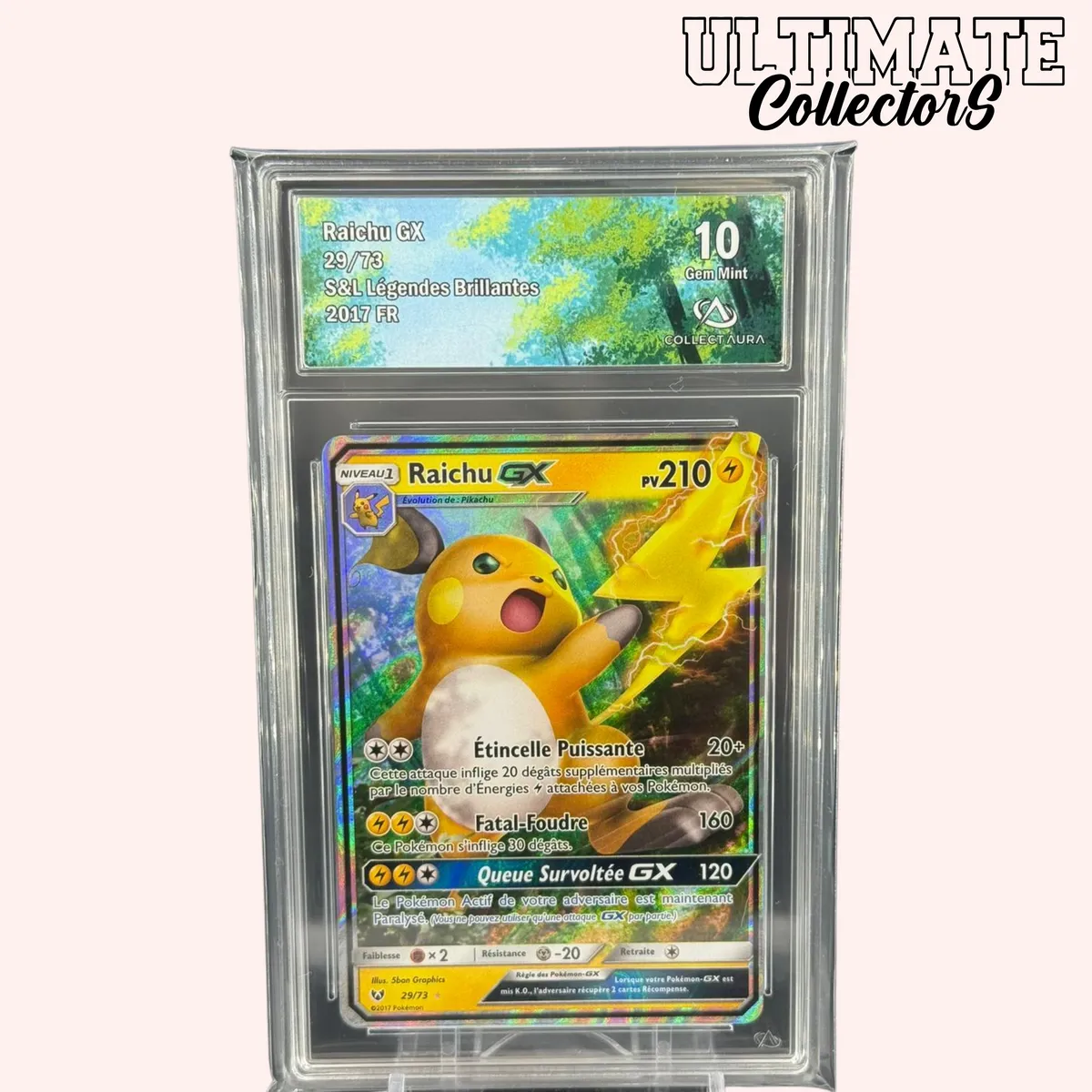 Hikaru Distribution Légendes Brillantes Raichu GX 29/73 carte